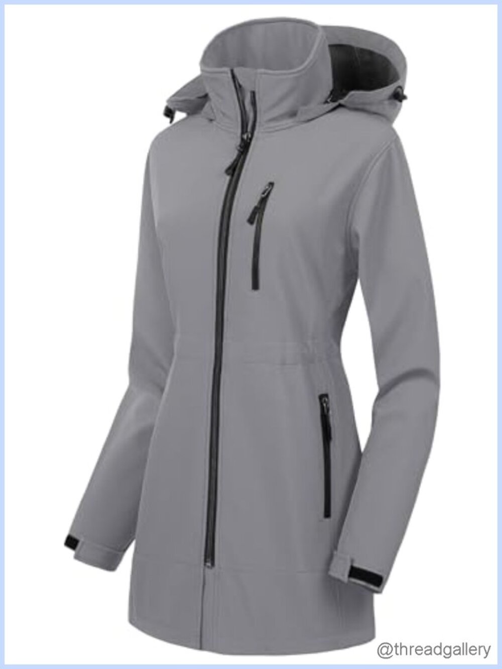 Women's Lightweight Waterproof Softshell Tactical Jacket Fleece Lined